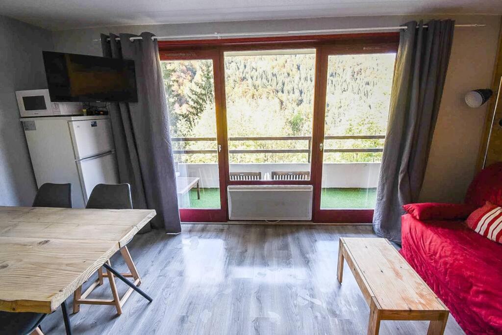 Le Relai S31 - Grand Et Lumineux Studio Avec Coin Montagne 4-6 Pers, Tout Equipe, Avec Wifi, A 30M Des Pistes Avec Un Grand Balcon, Draps Non Compris Saint-Jean-d'Aulps Luaran gambar
