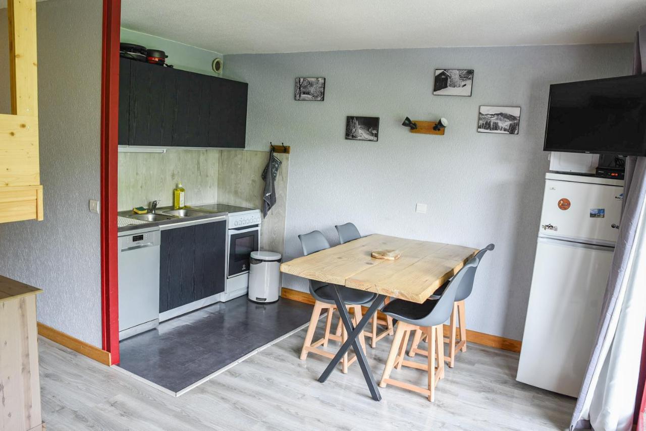 Le Relai S31 - Grand Et Lumineux Studio Avec Coin Montagne 4-6 Pers, Tout Equipe, Avec Wifi, A 30M Des Pistes Avec Un Grand Balcon, Draps Non Compris Saint-Jean-d'Aulps Luaran gambar